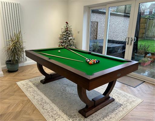 Signature Huntsman Walnut Pool Dining Table: 6ft, 7ft